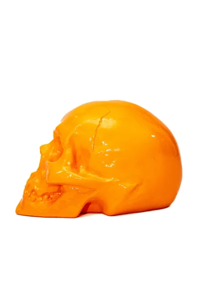orange skull